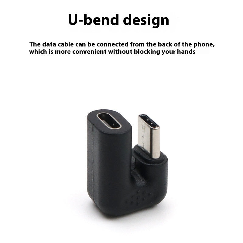 Type C Male to Female U-Elbow