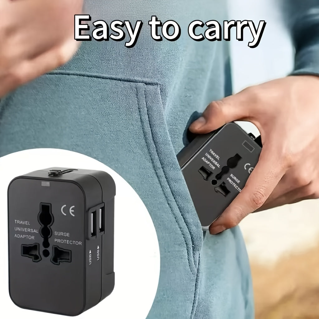 Universal Power Adapter with US/EU/UK/Australian Plugs