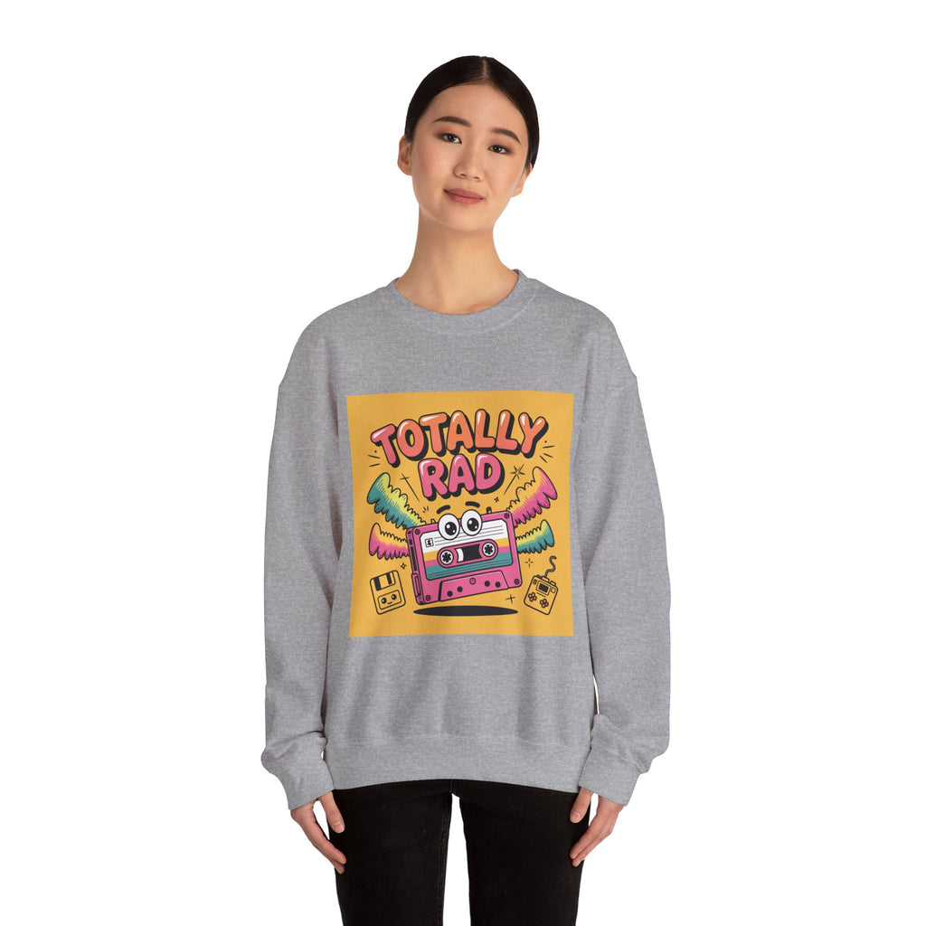 Totally Rad Crewneck Sweatshirt