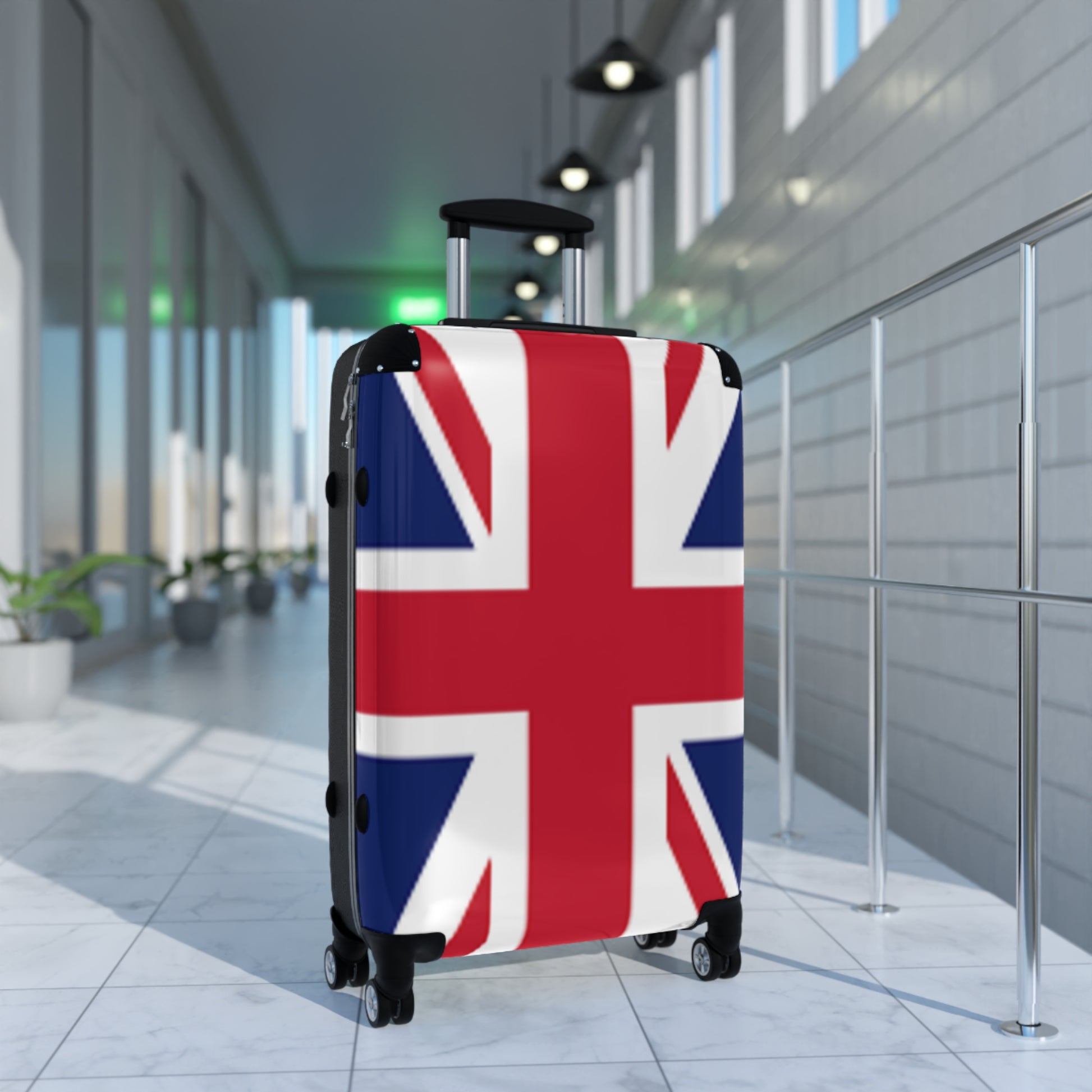 Union Jack Suitcase - British Flag Luggage