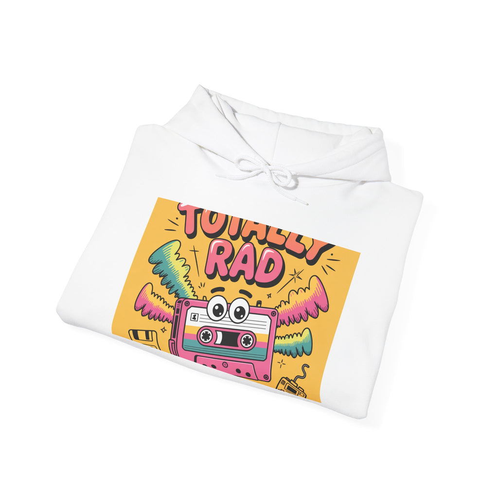Totally Rad Hoodie - Unisex Heavy Blend™ Sweatshirt with Retro Design
