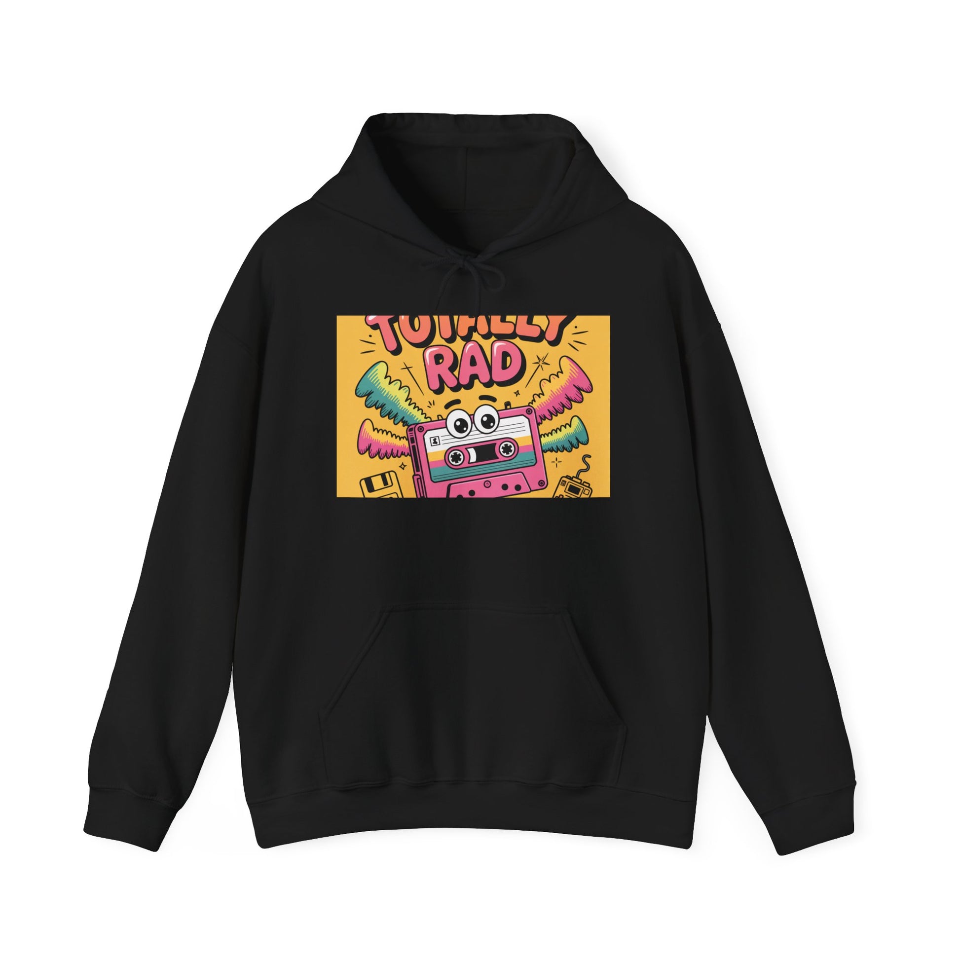 Totally Rad Hoodie - Unisex Heavy Blend™ Sweatshirt with Retro Design