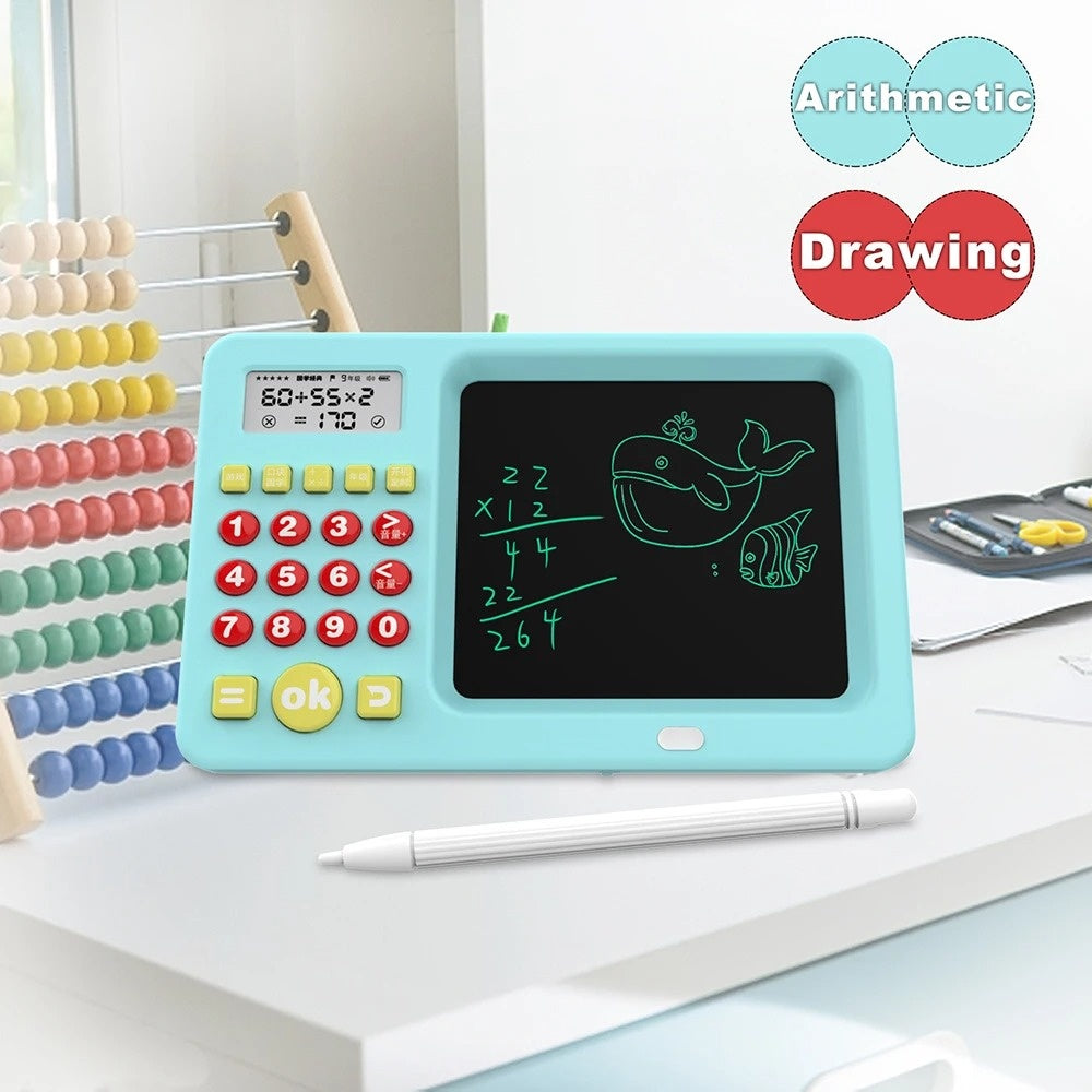 Mouth Calculator Math Addition Subtraction Multiplication Division Oral Arithmetic Training Math Exercise Machine Kids Gifts Children Toys