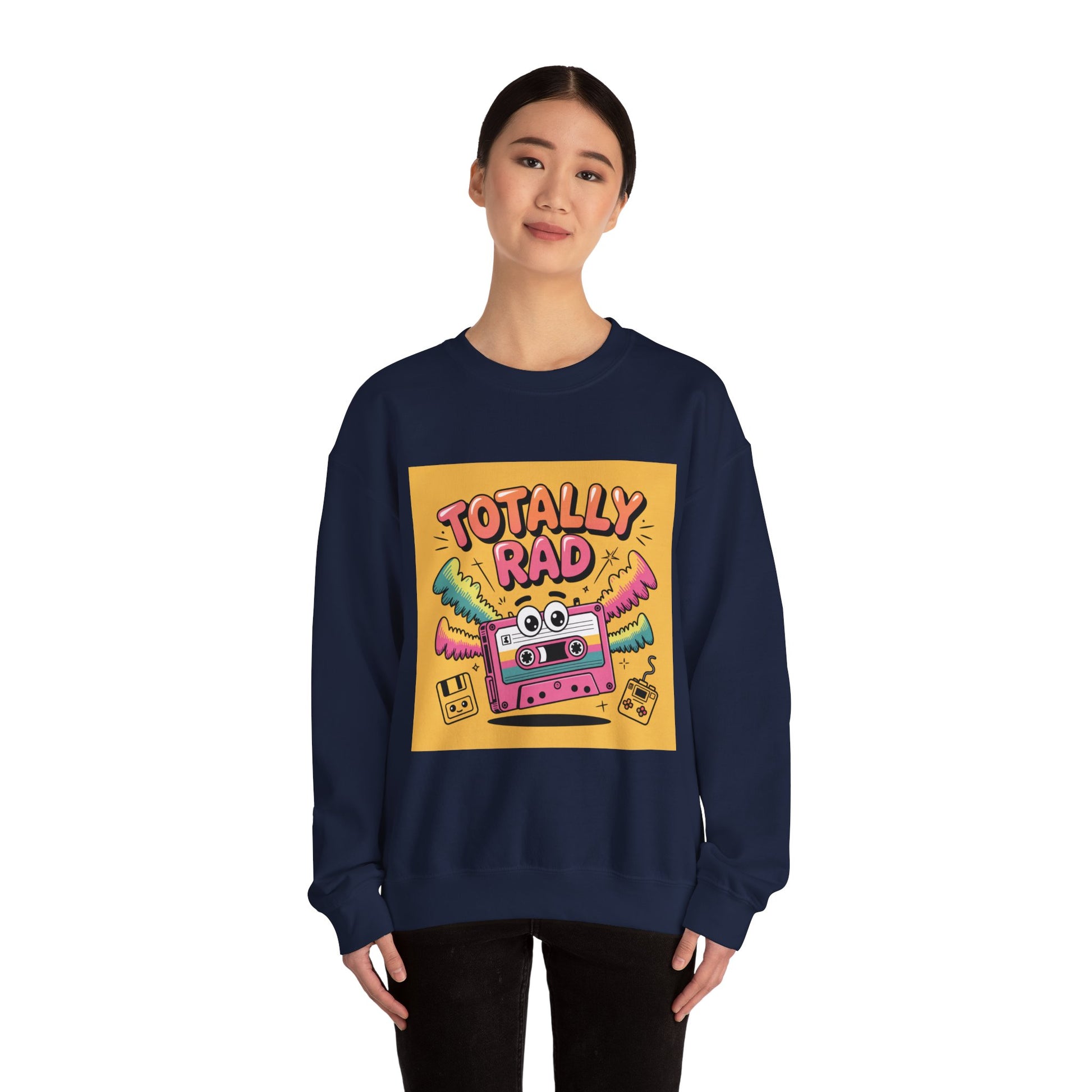 Totally Rad Crewneck Sweatshirt