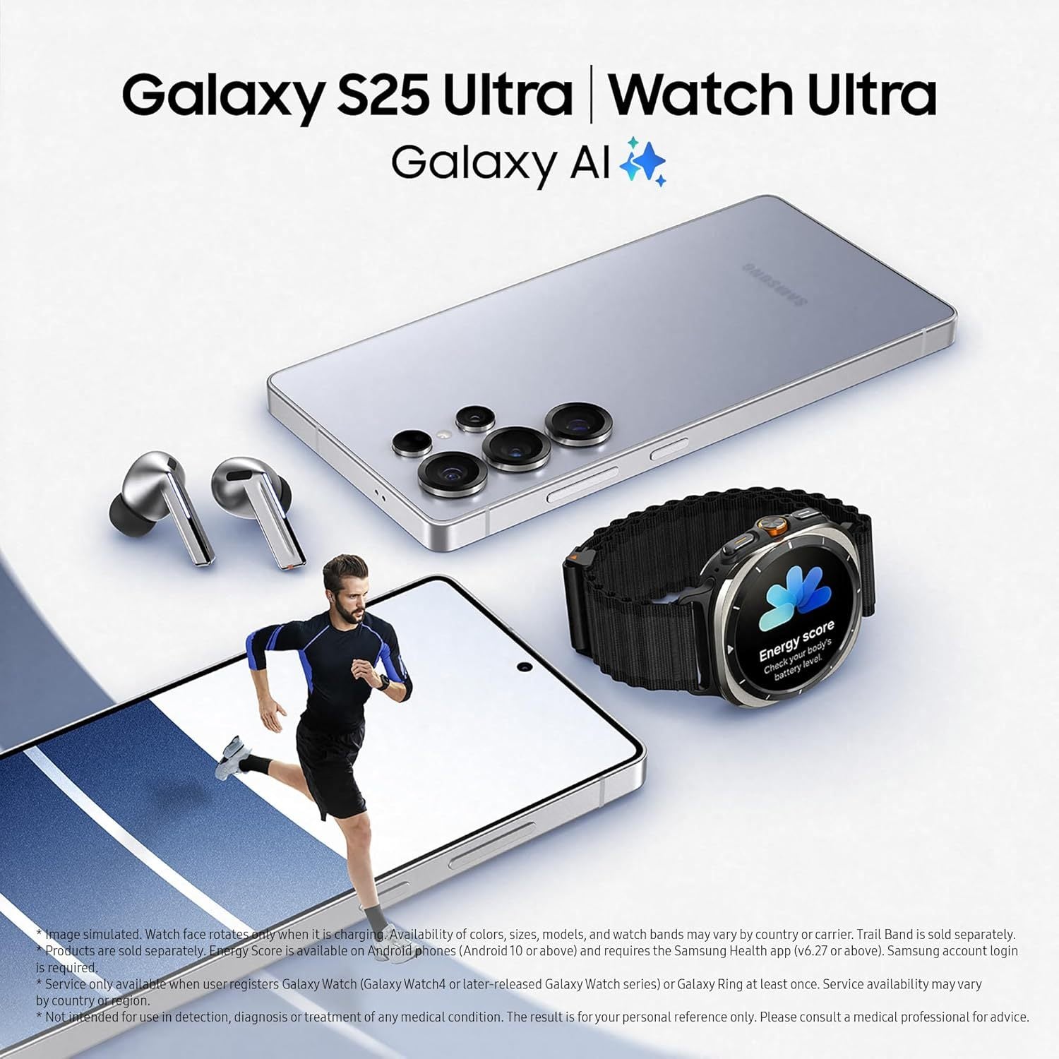 Samsung Galaxy S25 Ultra 5G (2025) 512GB Storage + 12GB RAM SM-S938B Qualcomm Snapdragon 8 Elite SIM Free Factory Unlocked Android 15 Smartphone (Titanium Black)