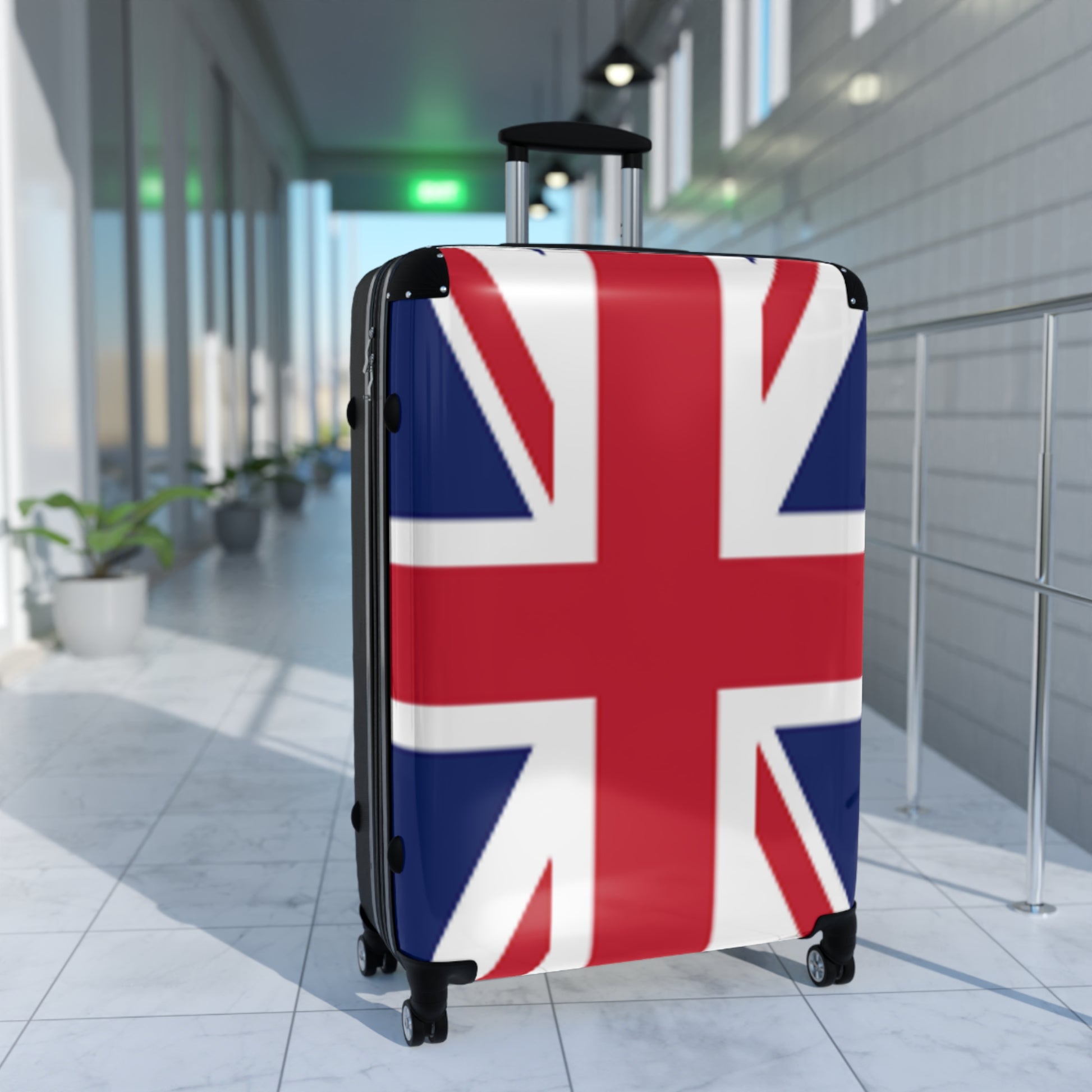 Union Jack Suitcase - British Flag Luggage