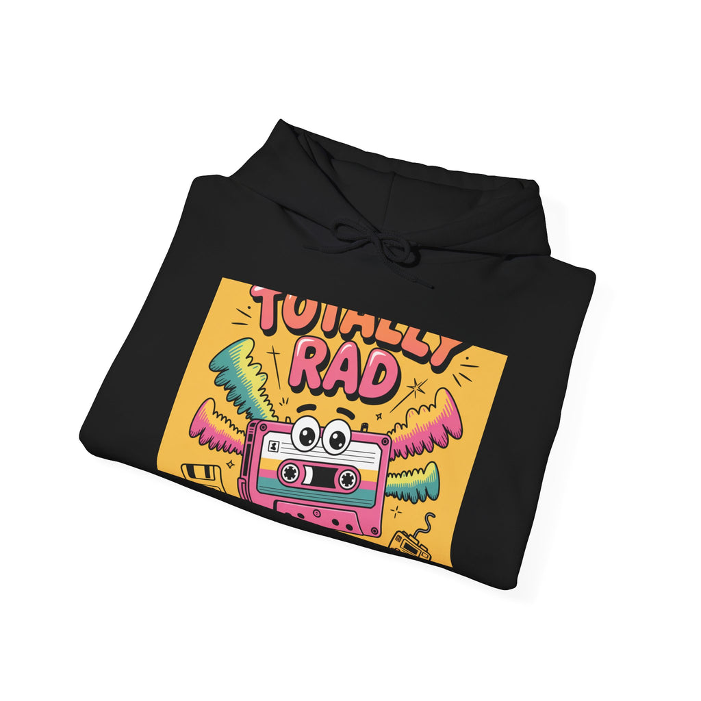Totally Rad Hoodie - Unisex Heavy Blend™ Sweatshirt with Retro Design