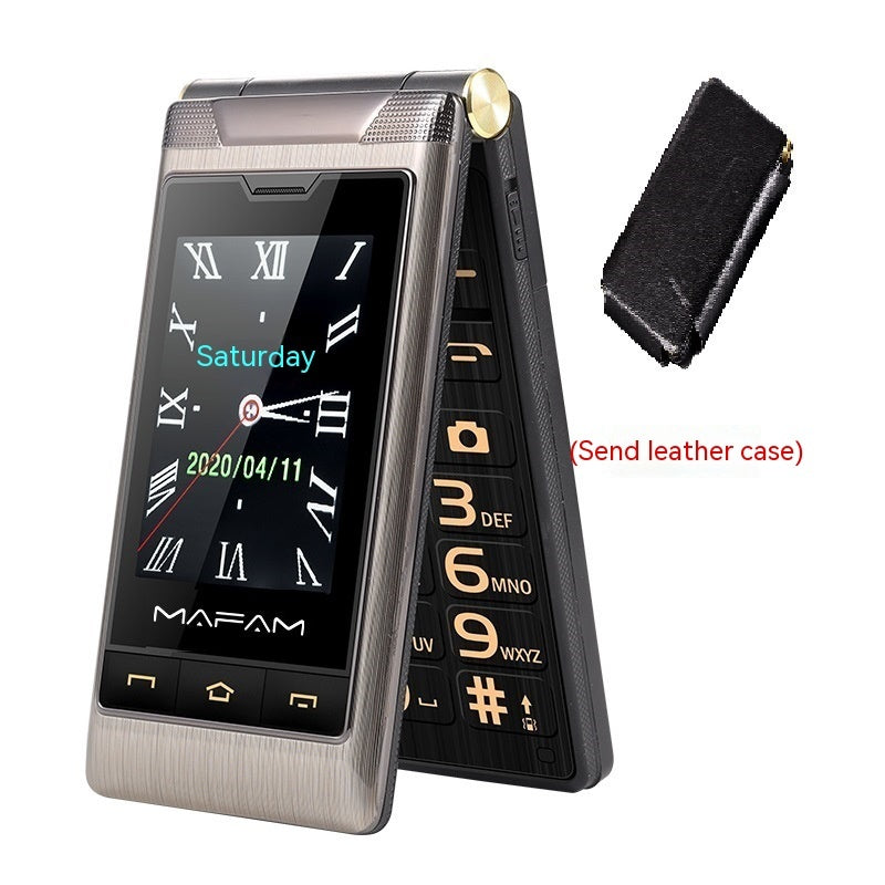 Full Network Connectivity Dual Screen Flip Phone