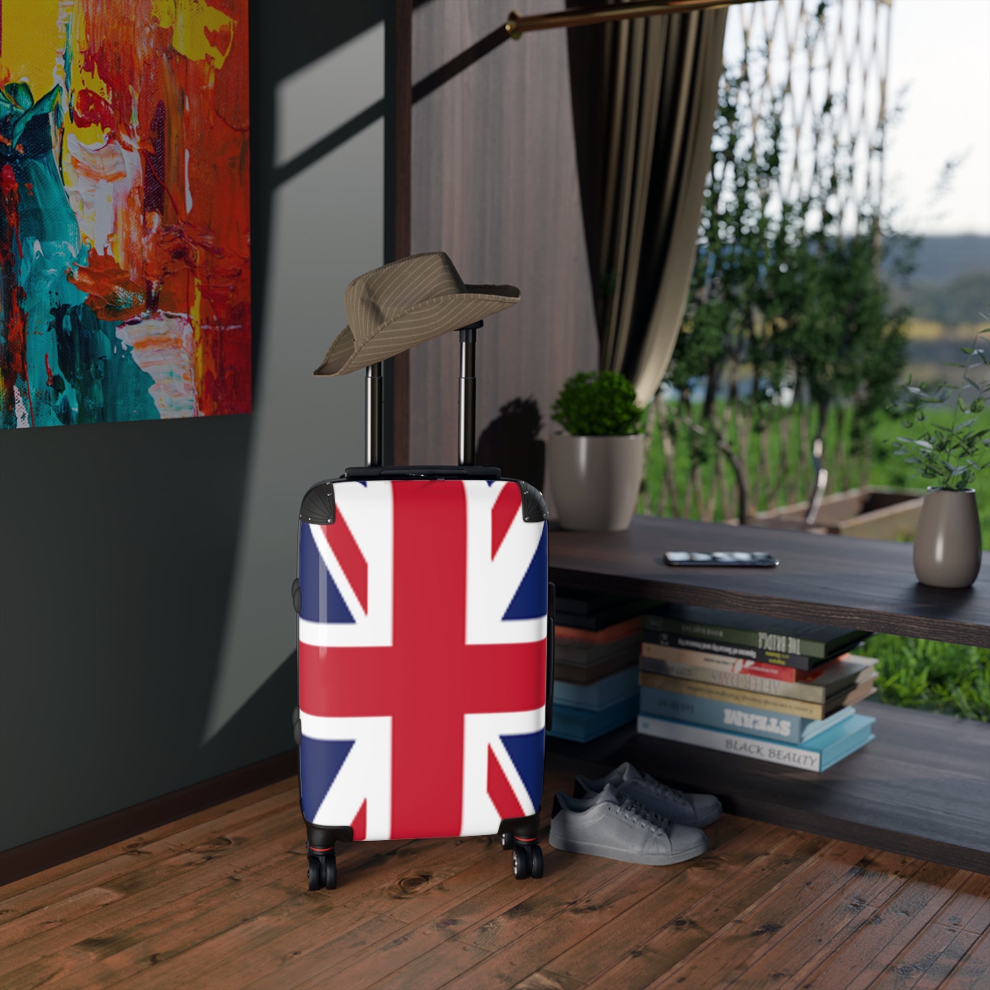 Union Jack Suitcase - British Flag Luggage