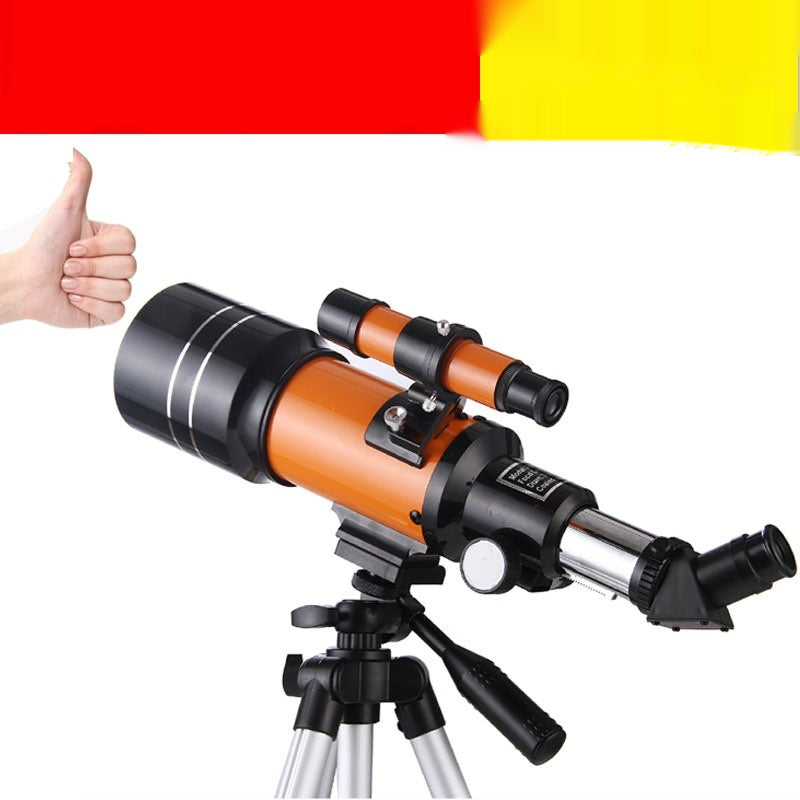 HD High Power Yellow Astronomical Telescope