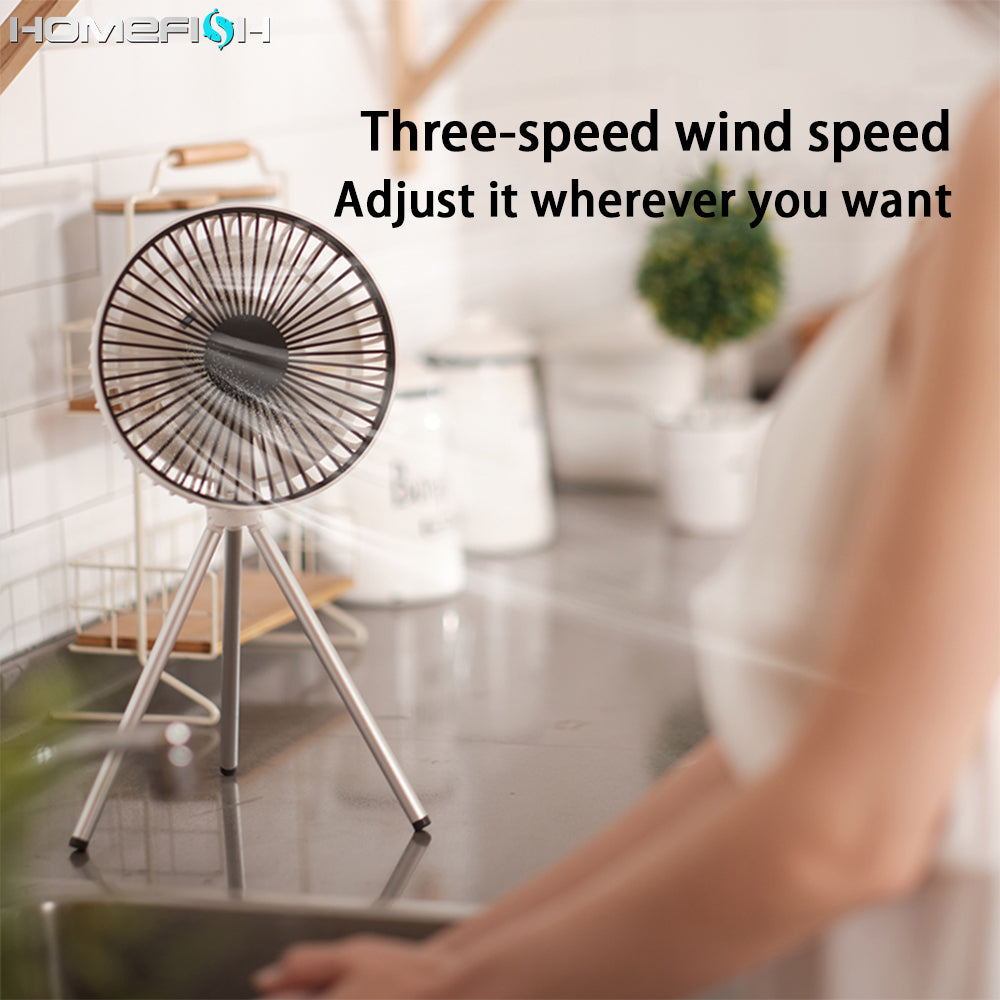 Tripod Camping Fan
