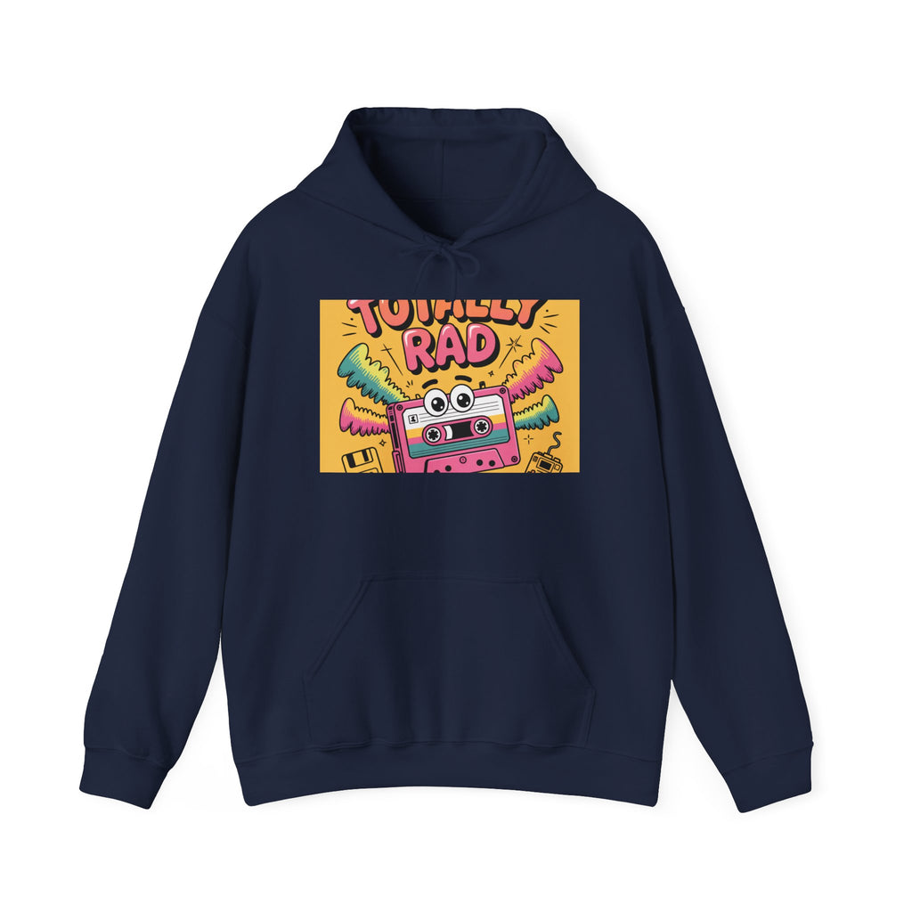 Totally Rad Hoodie - Unisex Heavy Blend™ Sweatshirt with Retro Design