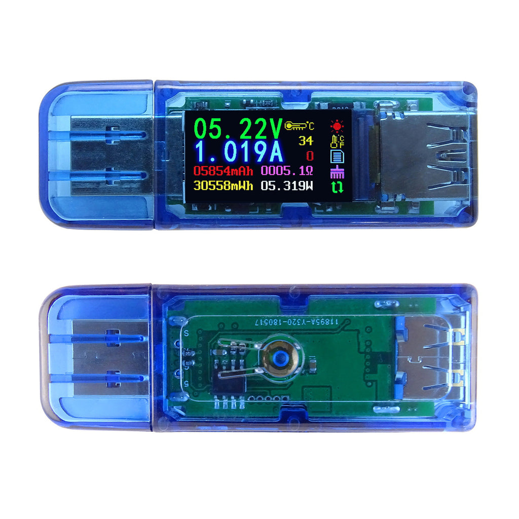 AT34 Digital Voltmeter USB Charger Detection Instrument
