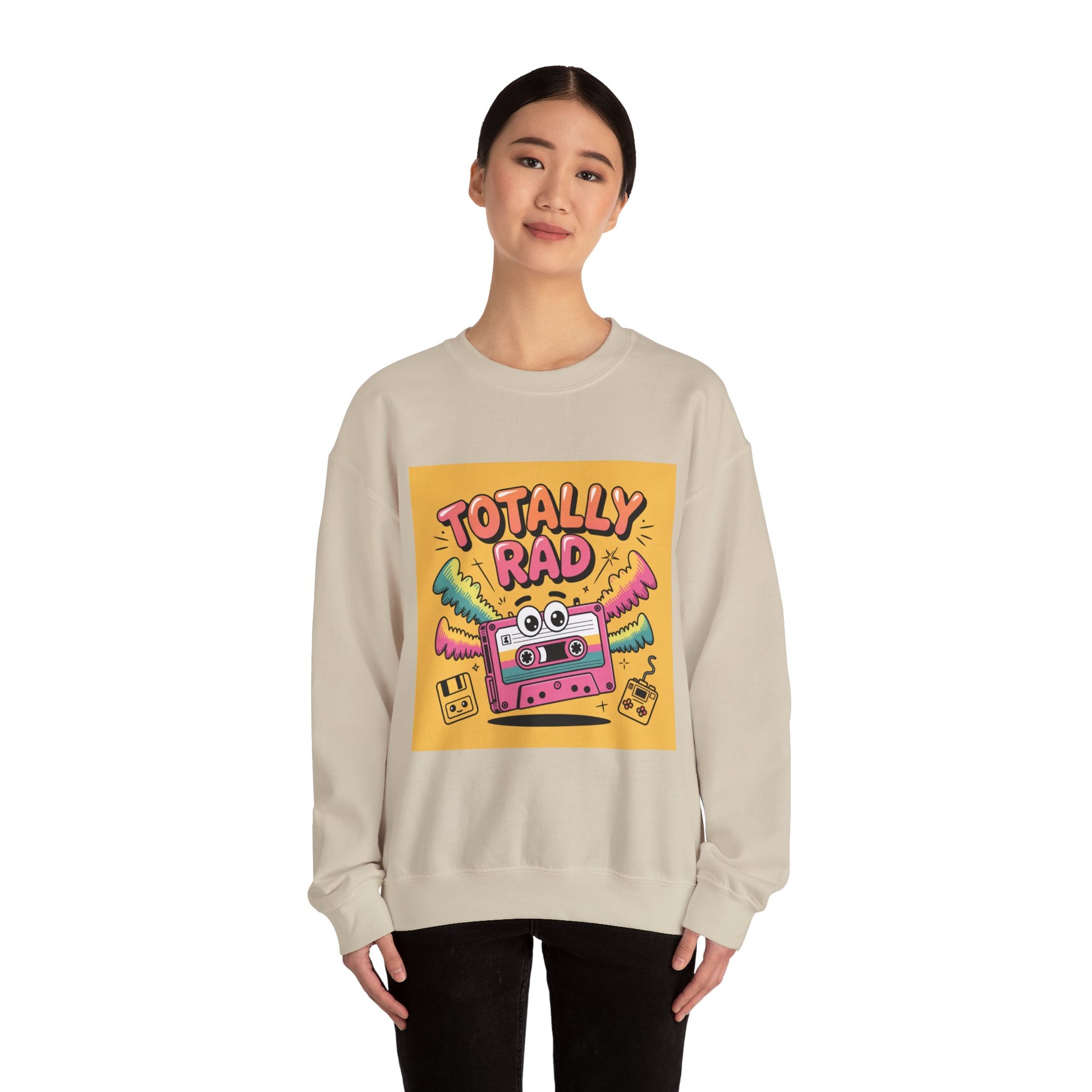 Totally Rad Crewneck Sweatshirt