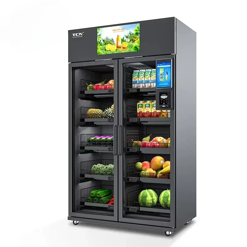 Automatic Self service Fresh Fruit Vending Machine