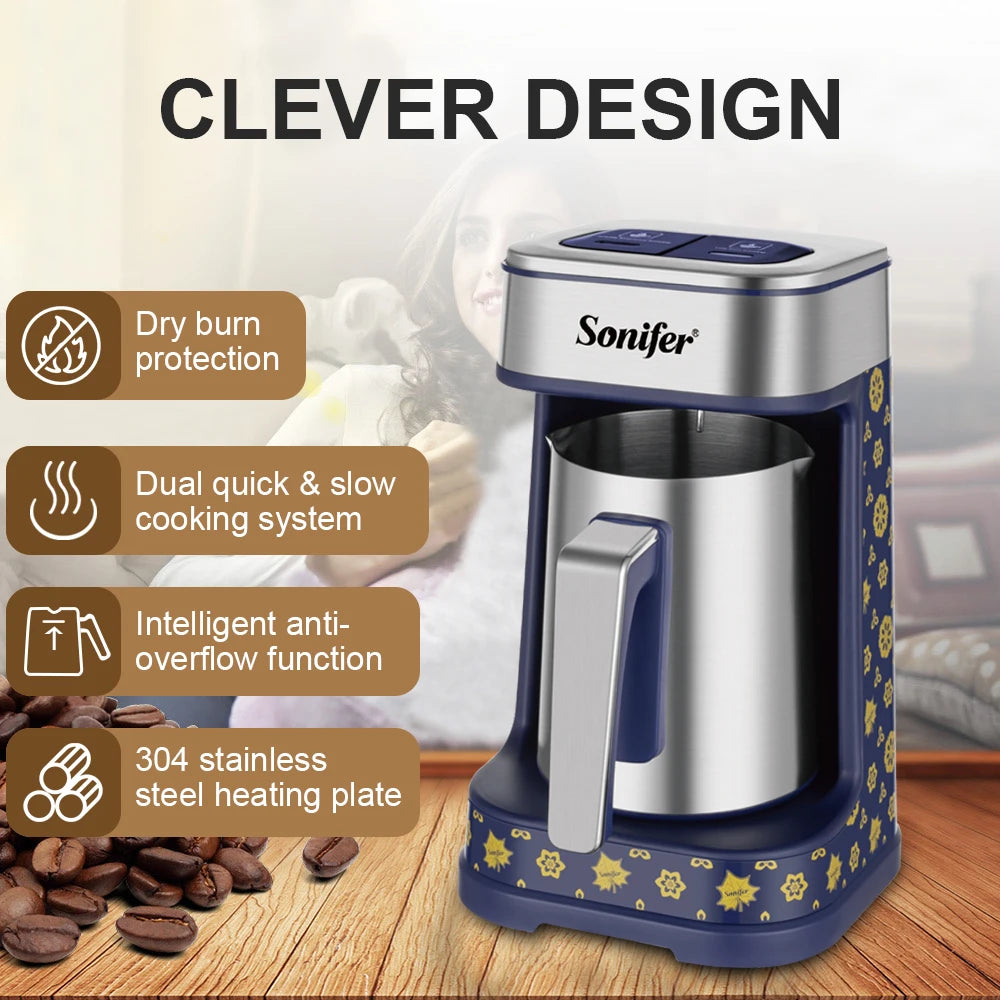 SONIFER Coffee Maker with Dual Brewing