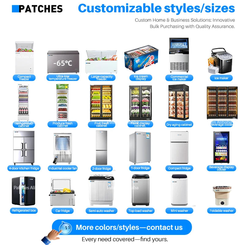 HAOYUNMA Fridge Freezer