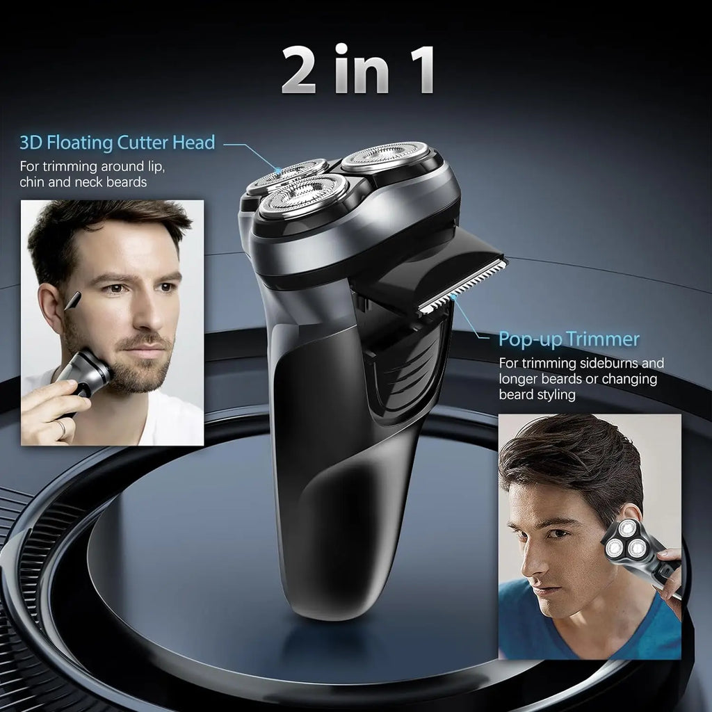 Sejoy 3D Rotary Electric Shaver for Men