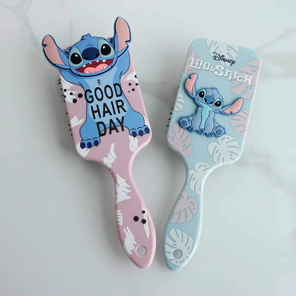 2025 Stitch Comb Series Cartoon needle around Air cushion massage comb for Kids Girl student comb gift