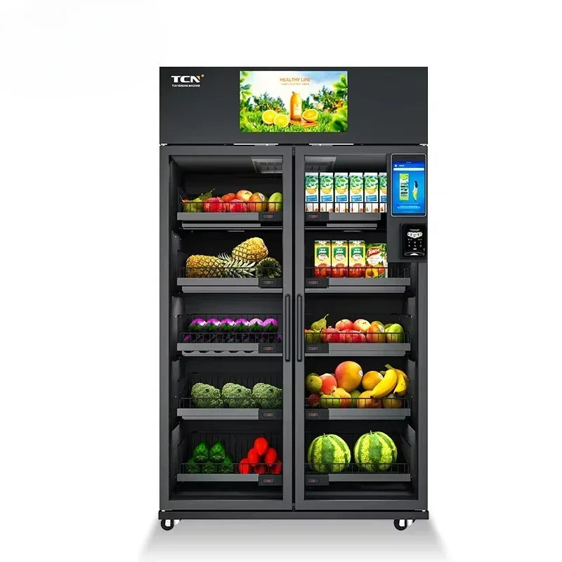 Automatic Self service Fresh Fruit Vending Machine