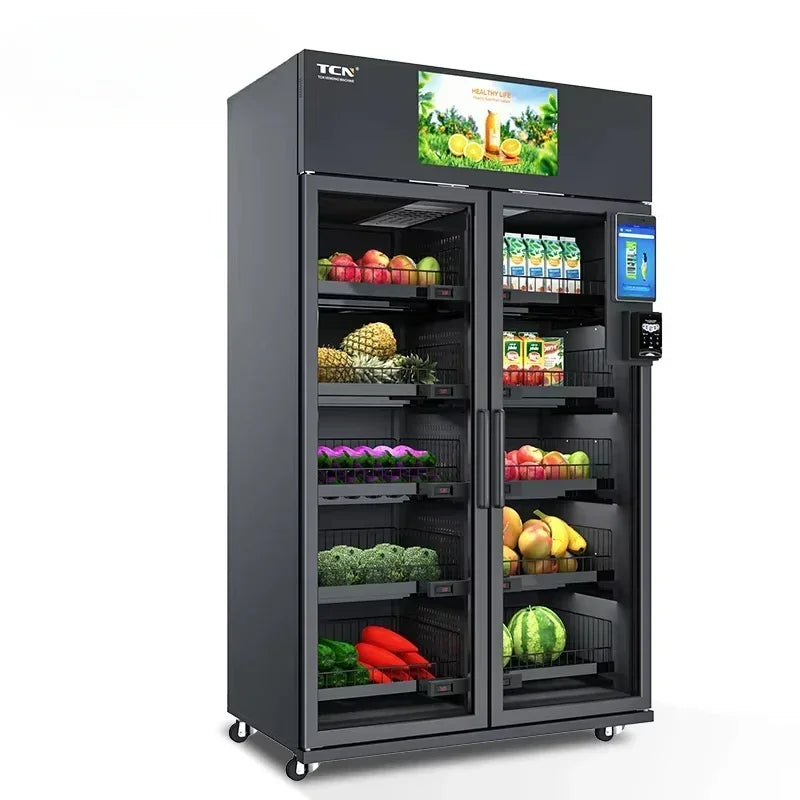Automatic Self service Fresh Fruit Vending Machine