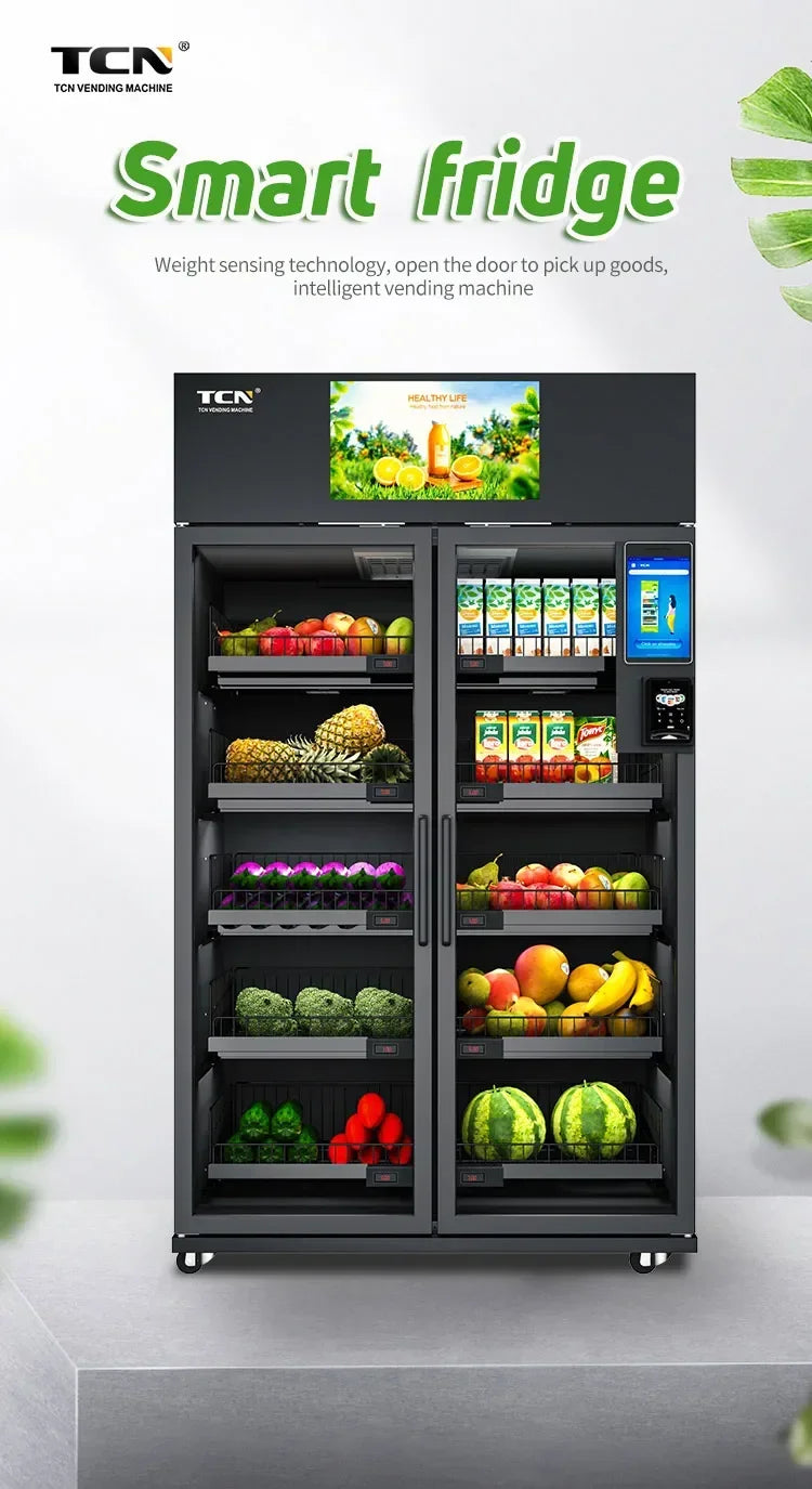 Automatic Self service Fresh Fruit Vending Machine