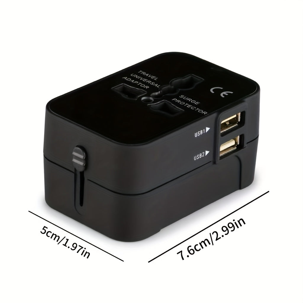 Universal Power Adapter with US/EU/UK/Australian Plugs