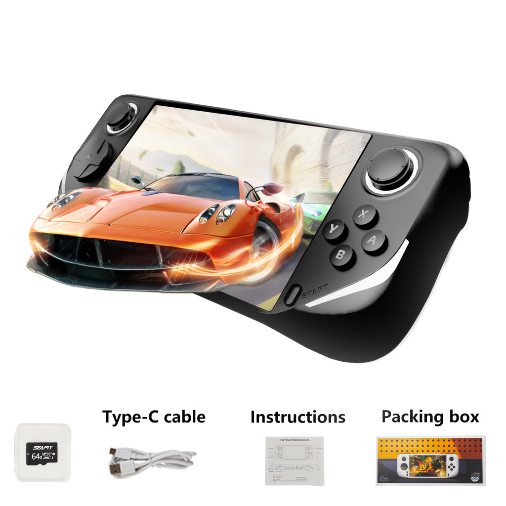 Retro Pocket Gaming Console - Ultra HD 720x1080 Screen