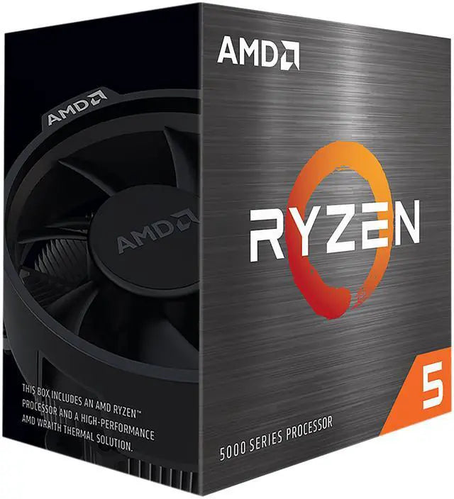 AMD Ryzen 5 5500 - Ryzen 5 5000 Series Cezanne (Zen 3) 6-Core 3.6 GHz Socket AM4 65W No Integrated Graphics Desktop Computer CPU Processor - 100-100000457BOX